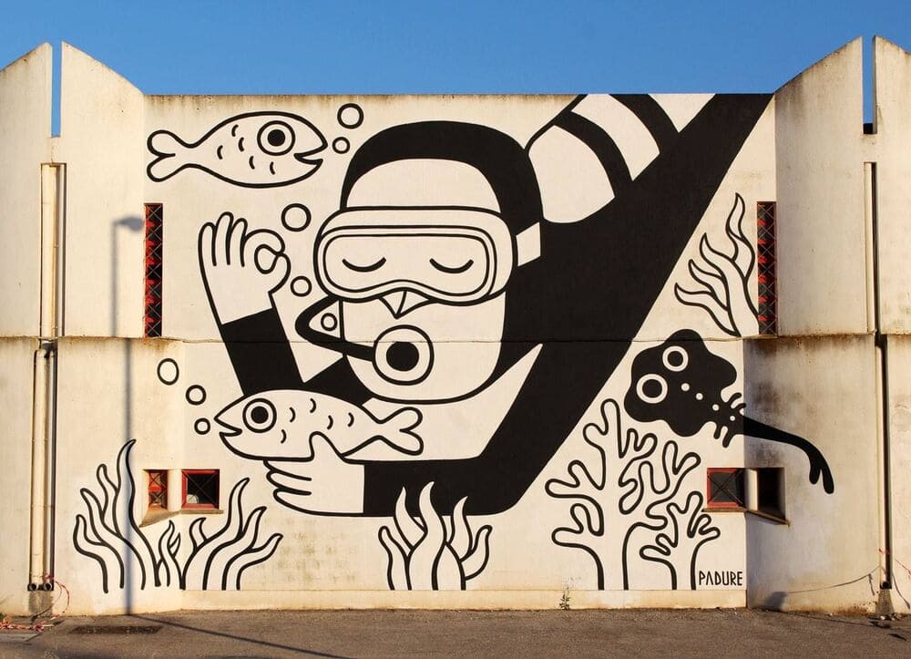 Изображение 16. Городское искусство Даниэля Падуре в городе Лагуш