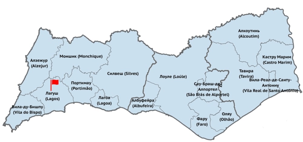 Изображение 2. Регион Алгарве