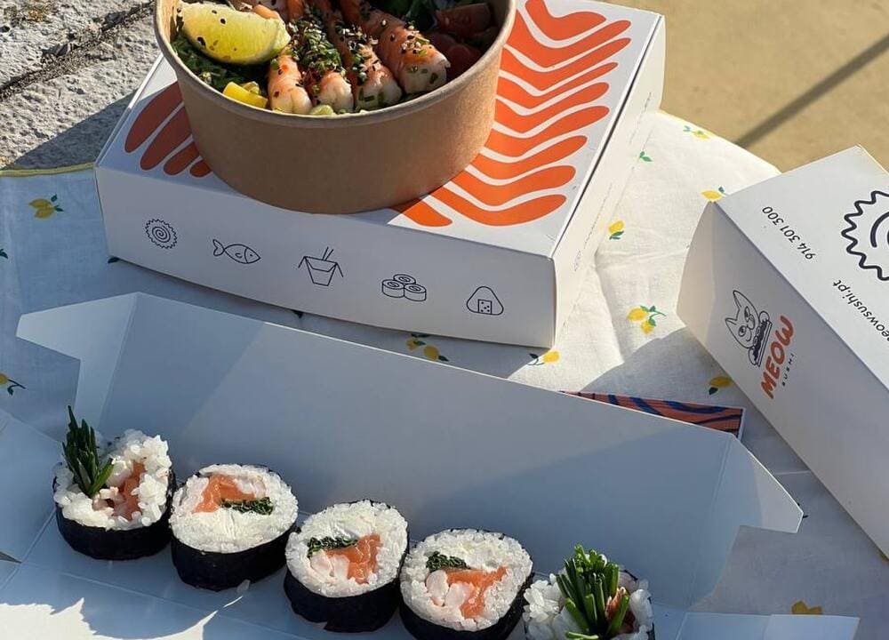 Бокс із суші від MEOW Sushi